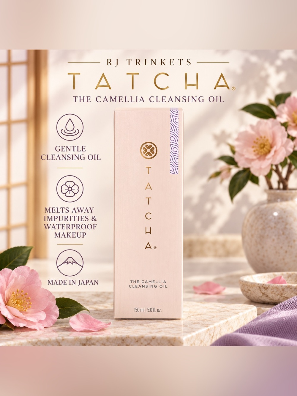 Tatcha The Camellia Cleansing Oil